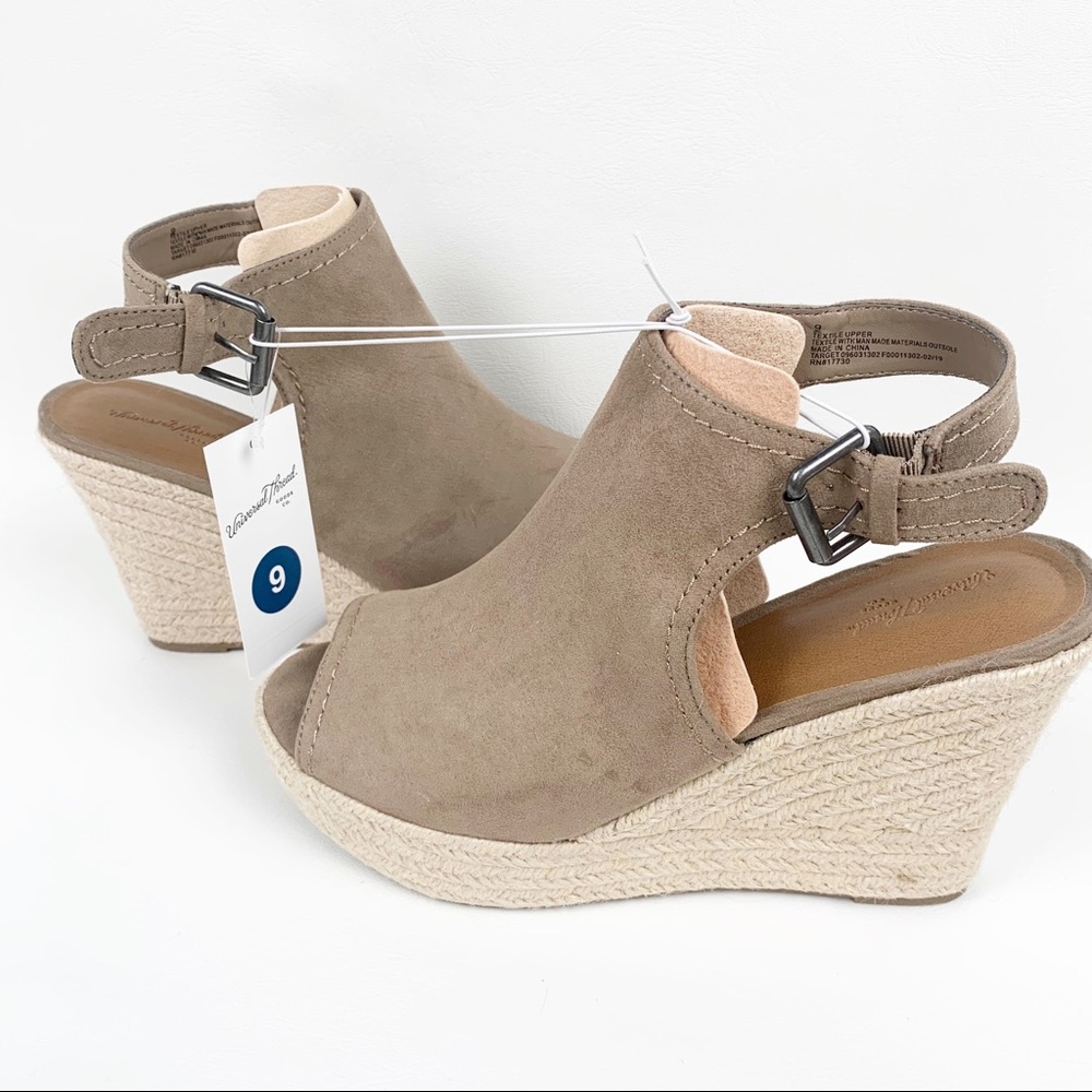 Universal Thread Cayla Shield Espadrille Wedges